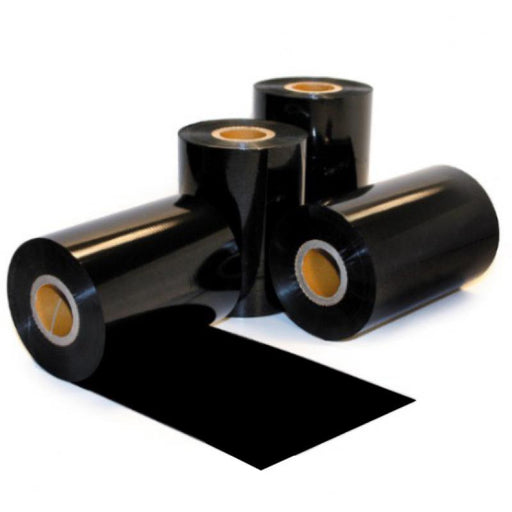 1.5"x1000' Thermal Transfer Ribbons for HOTSTAMP Printers | Black Hot Stamp Foil | 1" Core | 24 Pack